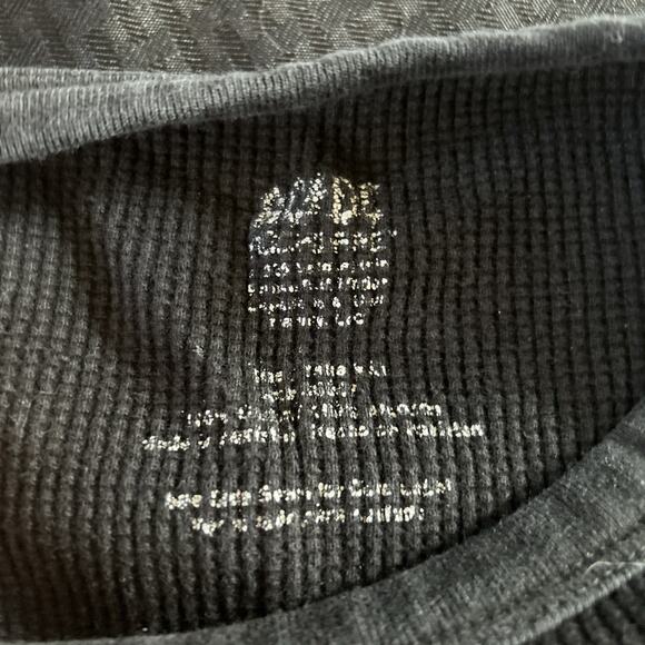 AC/DC FOR THOSE ABOUT TO ROCK BLACK THERMAL SHIRT SZ 2xl ACES & EIGHTS - Picture 3 of 5